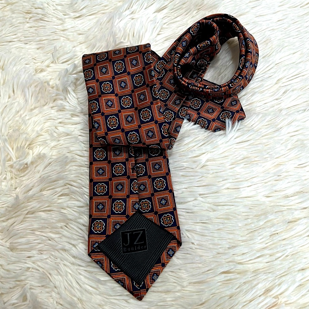 JZ Richards boulder silk tie - Picture 6 of 7